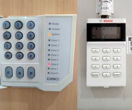 Keypad alarm keamanan semarang