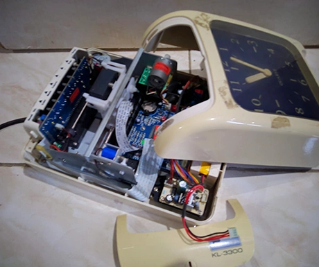 Servis absen manual Kl-3300