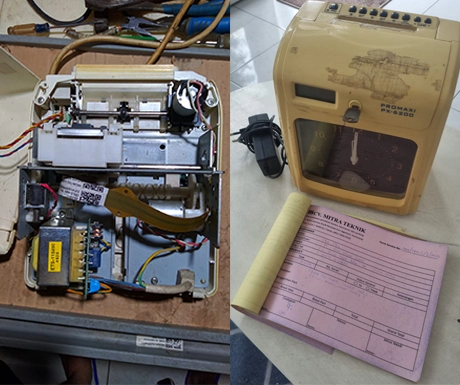 Service Absen Manula Promaxi 